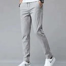 Calça Masculina Comfort Flex Slim 1004 Direct Ofertas Cinza Claro 38